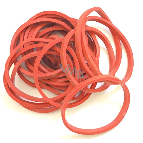 Rubber bands red wider 20 g 619