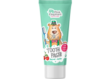 Pink Elephant Beaver Justin with cherry flavour toothpaste for children 50 ml