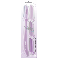 Essence Brow Former razor blades for eyebrows with interchangeable shaving heads 4 pieces