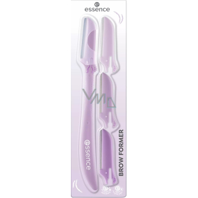 Essence Brow Former Brow razors with interchangeable shaving heads 4 pieces