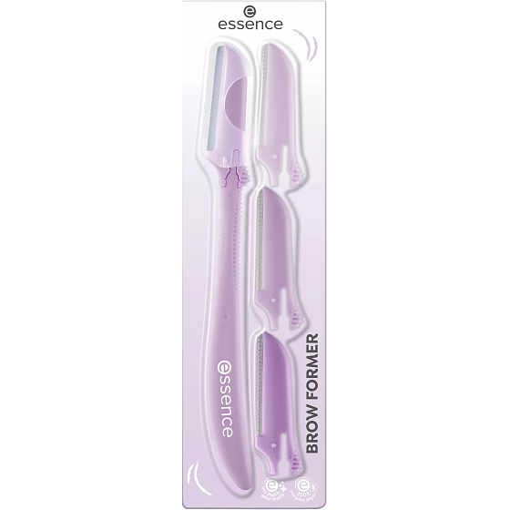Essence Brow Former razor blades for eyebrows with interchangeable shaving heads 4 pieces