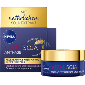 Nivea Vital Soja Anti-Age night cream for mature skin 50 ml