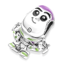 Charm Sterling silver 925 Disney Pixar Buzz Lightyear, bead on bracelet movie