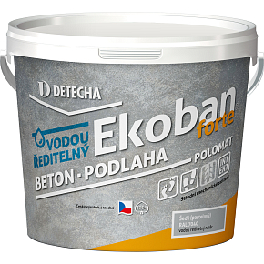 Detecha Ekoban Forte wood and concrete paint, gray, 5 kg