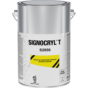 SIGNOCRYL T road marking paint S2856, 0100 white, 4 l
