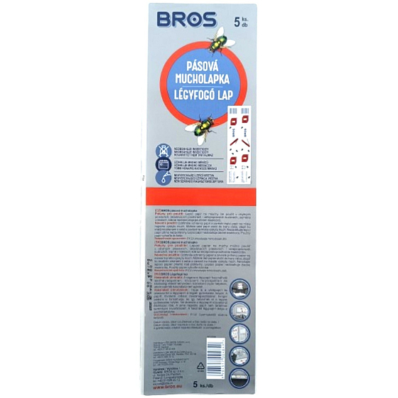 Bros Crawler Flytrap - flat glue to kill insects 5 pieces