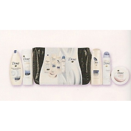 Dove Original body lotion + shower gel + deodorant spray + shampoo + body cream, cosmetic set