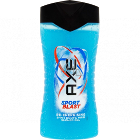 Ax Sport Blast 2in1 shower gel for body and hair for men 250 ml