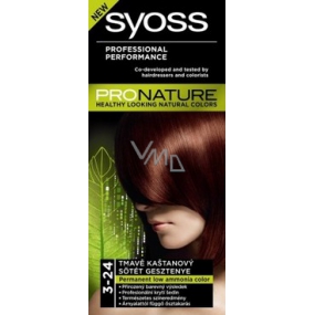 Syoss ProNature long-lasting hair color 3-24 dark maroon