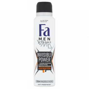 Fa Men Xtreme Invisible Power antiperspirant deodorant spray for men 150 ml