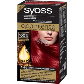 Syoss Oleo Intense Color Ammonia-Free Hair Color 5-92 Bright red