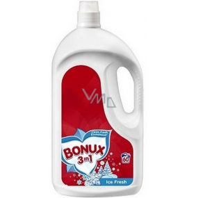 Bonux Ice Fresh 3 in 1 liquid washing gel 60 doses 3.9 l