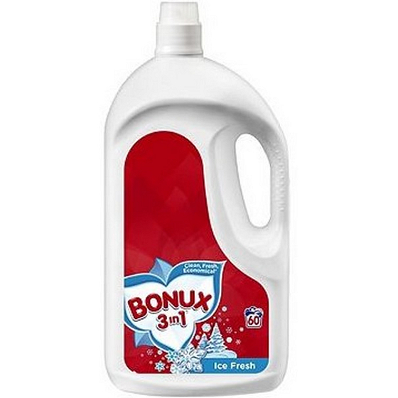 Bonux Ice Fresh 3 in 1 liquid washing gel 60 doses 3.9 l