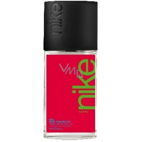 Nike Red Man perfumed deodorant glass for men 75 ml