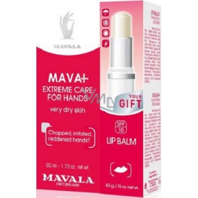 Mavala Duo Mava + Extreme Care for Hands Hand Cream 50 ml + Lip Balm Lip Balm 4.5 g