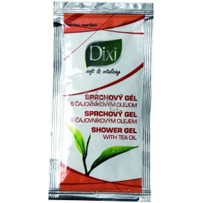 Dixi Tea oil for sensitive skin shower gel bag 10 g