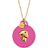 Oops! Objects Trésor Necklace OPSKCL-04 pink