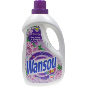 Wansou Aromatherapy Color liquid detergent for colored laundry 20 doses 1.4 l
