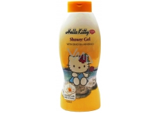 Hello Kitty Milk & Honey sprchový gel pro děti s minerály z Mrtvého moře 750 ml
