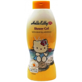 Hello Kitty Milk & Honey Dead Sea shower gel with minerals for children 750 ml