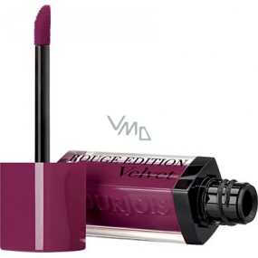 Bourjois Rouge Edition Velvet liquid lipstick with a matte effect 14 Plum Plum Girl 7.7 ml