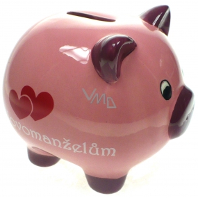 Albi Ceramic piggy bank Pig Newlyweds 10 cm