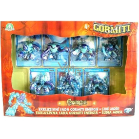 Gormiti Sea exclusive set with figures and cards 7 pieces, recommended age 4+