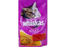 Whiskas Adult s hovězím masem ve šťávě 100 g