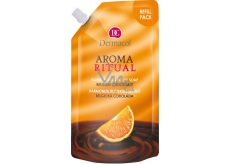 Dermacol Aroma Ritual Belgická čokoláda Harmonizující mýdlo na ruce náhradní náplň 500 ml