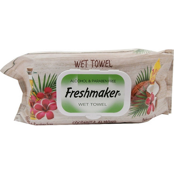 Freshmaker Coconut & Almond wet wipes for children 144 pieces