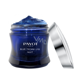 Payot Blue Techni Liss Nuit night corrective and smoothing oil gel, which is activated by darkness 50 ml
