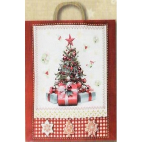 Nekupto Gift kraft bag 41.5 x 32 x 12 cm Christmas 299 WKXL