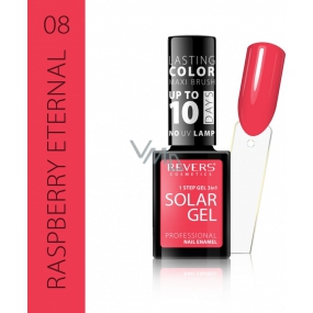 Revers Solar Gel gel nail polish 08 Raspberry Eternal 12 ml