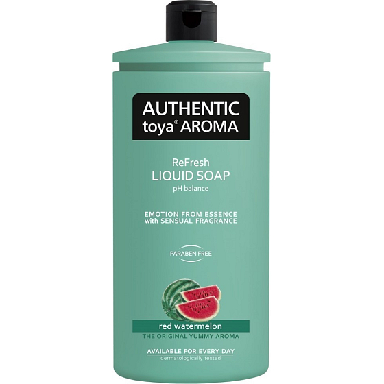 Authentic Toya Aroma Red Watermelon liquid soap refill 600 ml