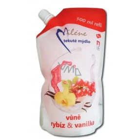 Miléne Currant and vanilla liquid soap refill 500 ml
