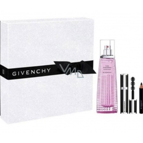 Givenchy Live Irresistible Blossom Crush Eau de Toilette for Women 50 ml + Noir Couture mini mascara 01 Black Satin 4 g + Magic Eye Pencil 01 Black 0.39 g, gift set
