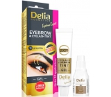 Delia Cosmetics Eyebrow Expert gel paint for eyebrows and eyelashes with activator 1.1. Graphite - gray 2 x 15 ml