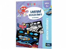 Albi Kvído Velvet coloring book Transport recommended age 3+