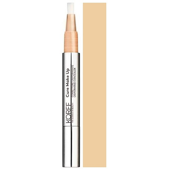 Korff Cure Make Up Uniforming Concealer unifying concealer in pencil 02 Moyen 2.5 ml