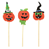 Pumpkin plush recess 6.5 cm + skewers, various motifs