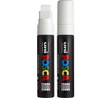 Posca Universal acrylic marker with extra wide, straight tip 15 mm White PC-17K