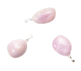 Kunzitl Troml pendant natural stone 2,2-3 cm, 1 piece, stone of emotions