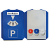 Bottari Parking clock with scraper and 3 tokens 13 x 10 x 20 cm