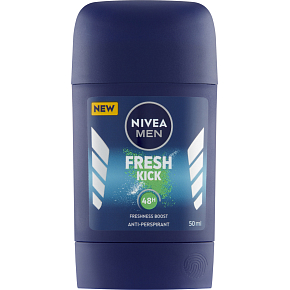 Nivea Men Fresh Kick Deodorant Stick, 50 ml