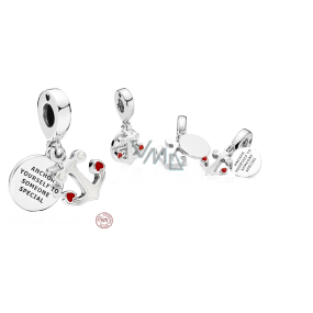 Sterling silver 925 Anchor of love 2in1, love bracelet pendant