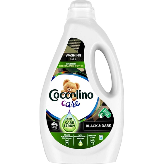 Coccolino Black & Dark Care Laundry Gel for black and dark clothes 45 doses 1.8 l