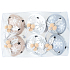 Roller shutters white, grey and brown with flakes for hanging 5 cm 6 pieces
