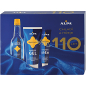 Alpa Francovka massage gel 100 ml + Francovka herbal alcohol solution 60 ml + Francovka massage cream 40 g, cosmetic set