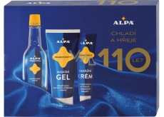 Alpa Francovka massage gel 100 ml + Francovka herbal alcohol solution 60 ml + Francovka massage cream 40 g, cosmetic set