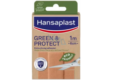 Hansaplast Green & Protect sustainable textile patch 1 m x 6 cm